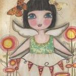 Joy ANGEL 5x7 ART card PRIN..