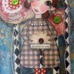 BE True 5x7 ART card with P..