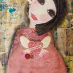 GYPSY HEART 5x7 art card