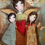 Guardian Angel with two Chi..
